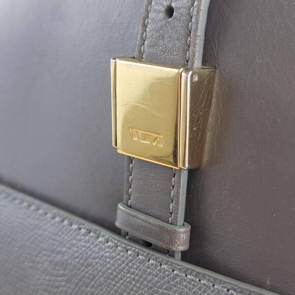 Tumi Leather Tote Bag - Picture 9 of 15